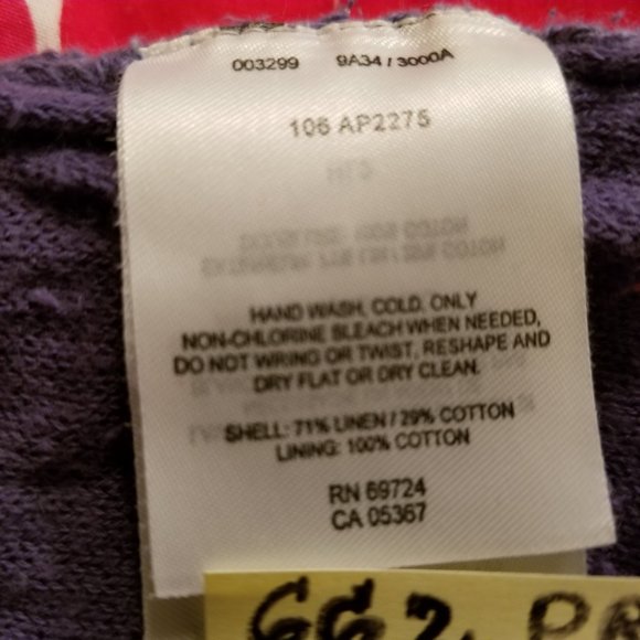 #662 Preowned Columbia Periwinkle Knit PS Top - Picture 9 of 9
